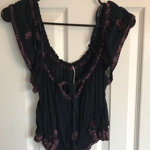 Free people off the shoulder top